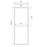 Parete-Stand-C1-componibile-modulare-dimensioni