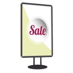 PBCRA107N-espositore-cornice-a-scatto-nera-100x140-piantana