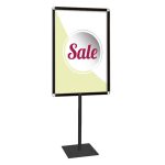 PBQRA101N-cornice-a-scatto-nera-70x100-autoportante