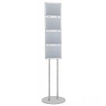 PBS852-Espositore-da-terra-con-4-cornici-a-scatto-A4