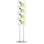 PBS852-espositore-Cornici-a-scatto-piantana-espositore-4-cornici-A4