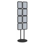 espositore-pubblicitario-nero-porta-avvisi-con-8-cornici-a-scatto-A4