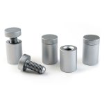 DIST09-distanziali-alluminio-finitura-argento-satinato-a-parete-targhe 2