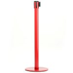 PB15028-colonnina-ROSSA-segna-percorso-pesante-15-kg-con-base-anti-inciampo