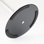 PBC001-colonnina-segna-percorso-finitura-lucida-con-base-piatta