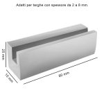 PBC8025S-distanziale-satinato-per-fissaggio-targhe-su-parete-senza-fori
