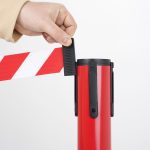 PBCOT501-colonnina-segna-percorso-per-esterni-rossa