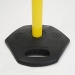 PBCOT502-colonnina-a-nastro-gialla-per-cantieri-base-con-maniglia