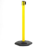 PBCOT502-colonnina-per-esterni-gailla-nastro-giallo-nero