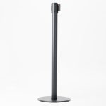 PBS1046-colonnina-segnapercorso-in-acciaio-nero