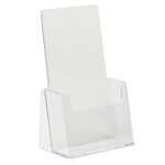 PBS410-espositore-da-banco-porta-depliant-in-plexiglass-trasparente-1-3-A4