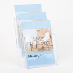 PBS418-espositore-da-banco-porta-depliant-in-plexiglass-trasparente-tre-tasche-A5
