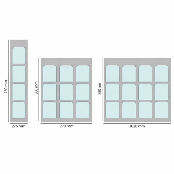 PBS452-dimensioni-porta-cataloghi-da-muro-con-12-tasche-A4