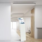 PBS494-espositore-a-leggio-bianco-con-tasca-plexi-A4-per-ufficio