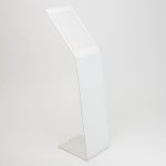 PBS494-leggio-metallo-bianco-tasca-porta-avviso-A4