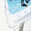 PBS503-dettaglio-espositore-porta-depliant-A4-catalogo-da-terra-autoportante-tasche-plexi