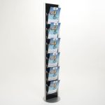 PBS516T-espositore-porta-depliant-BASE-FISSA-autoportante-6-tasche-A4