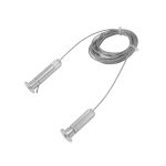 PBS682-attacco-a-soffitto-pavimento-argento-lucido