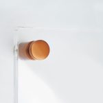 PBS711-distanziale-19x25-alluminio-ramato-per-fissaggio-targhe-con-fori-a-muro