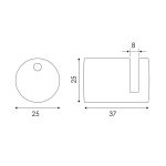PBS712-distanziale-perimetrale-cromato-lucido-per-fissaggio-targhe-senza-foro