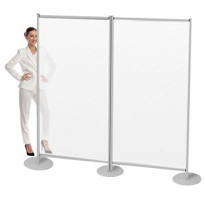 PBS801-pannello-divisorio-doppio-con-pilicarbonato-semitrasparente-basi-tonde