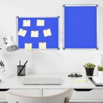 PBS912T-bacheca-da-muro-con-fondo-in-feltro-blu