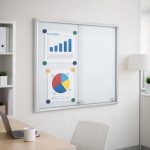 PBS951-bacheca-certificata-con-ante-vetro-temperato-per-uffici