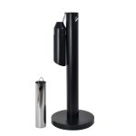 PBSC013-componenti-posacenere-nero-a-colonna-autoportante