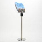 PBSPDC12X13A4-porta-depliant-in-plexiglass-trasparente-per-colonnine-segnapercorso