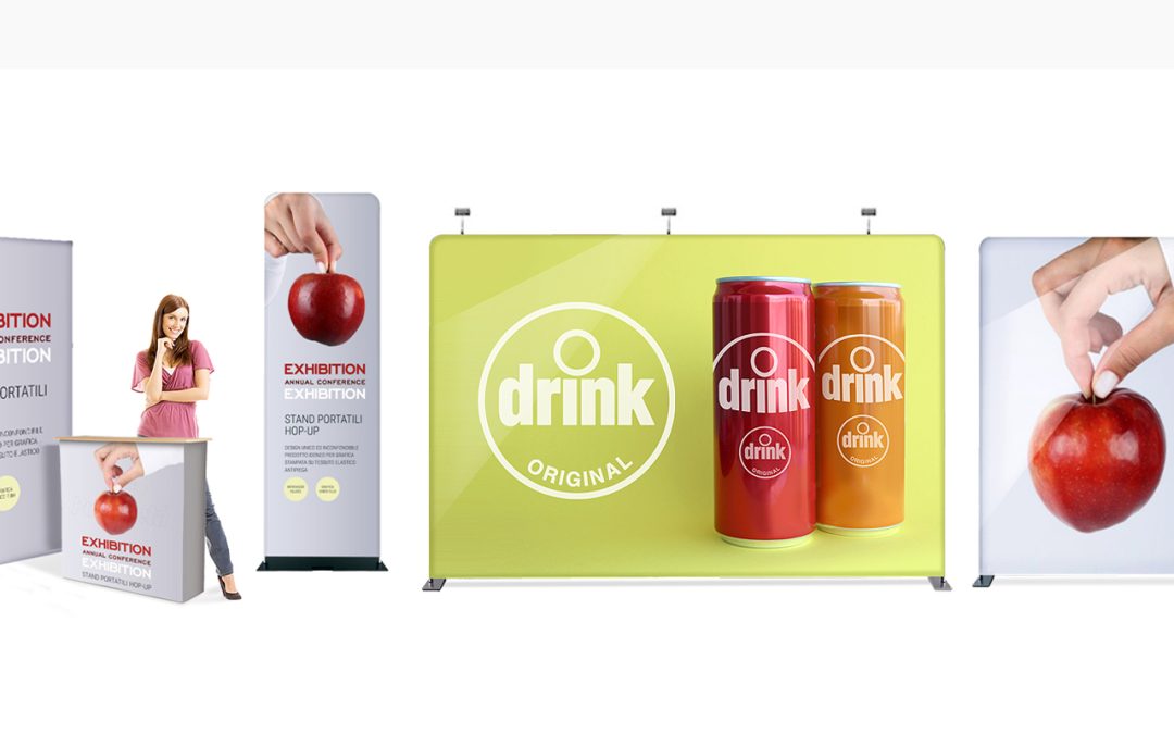 Stand trasportabili pieghevoli leggeri