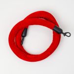 PBSCRD7-cordone-per-colonnina-museo-rosso-con-moscehttoni-neri