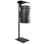 CEV001-cestino-arredo-urbano-autoportante-nero