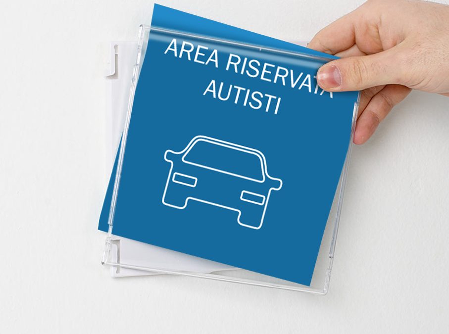 Targhe fuori porta in plexi trasparente