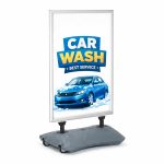 cavalletto-bifacciale-70x100-pubblicitario-da-esterno-con-base-zavorra