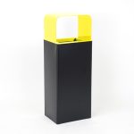 PBCRD012-bidone-porta-rifiuti-ecologico-corpo-metallo-verniciato-coperchio-anti-pioggia-giallo