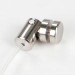 PBAPQ-010-N-distanziale-cromato-silver-con-cavetto-in-nilon-
