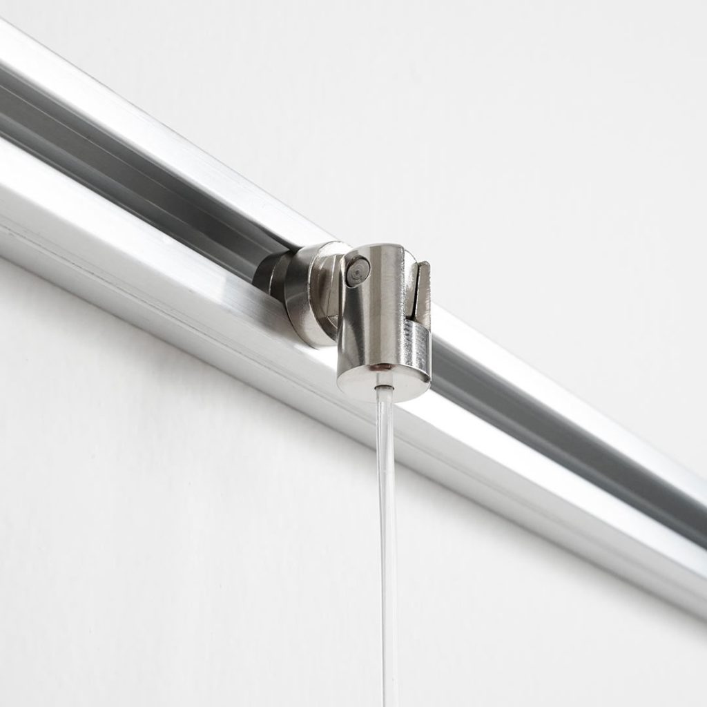 PBAPQ-010-N-distanziale-cromato-silver-con-cavetto-per-barra