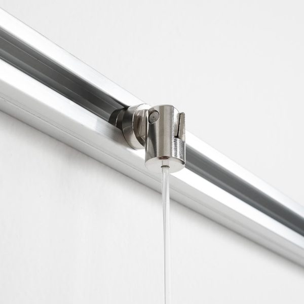 PBAPQ-010-N-distanziale-cromato-silver-con-cavetto-per-barra